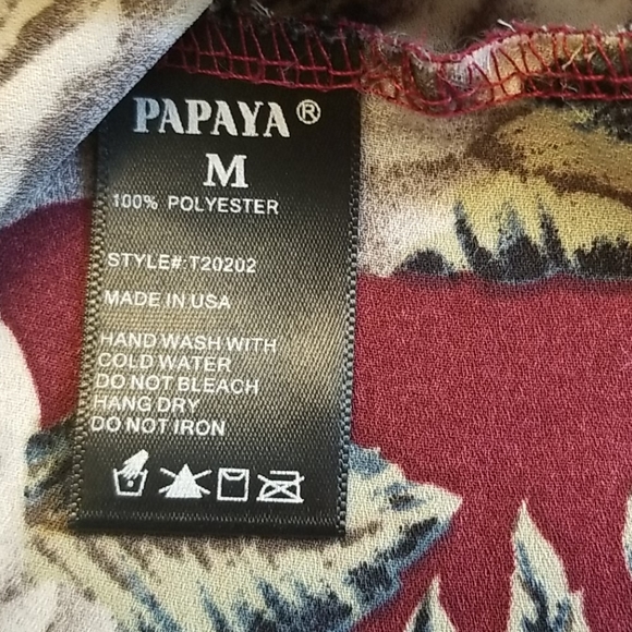 Flower print light weight racer back top - Picture 3 of 3